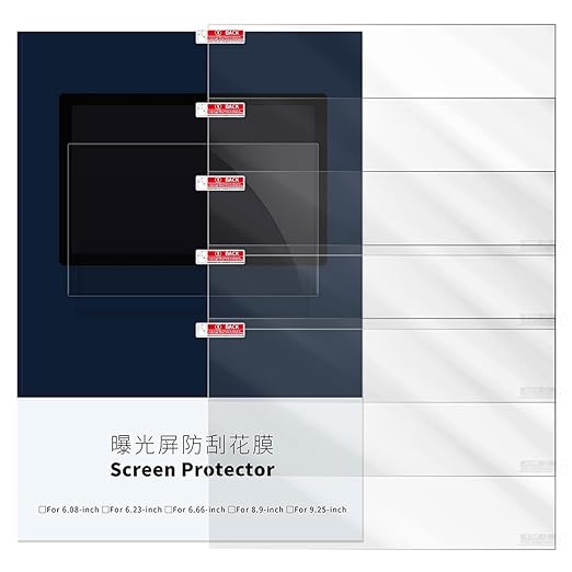 5pcs Screen Protector for Anycubic Photon Mono 4 / Mono 4 Ultra LCD 3D Printers Screen Protective Film 7.1 inch