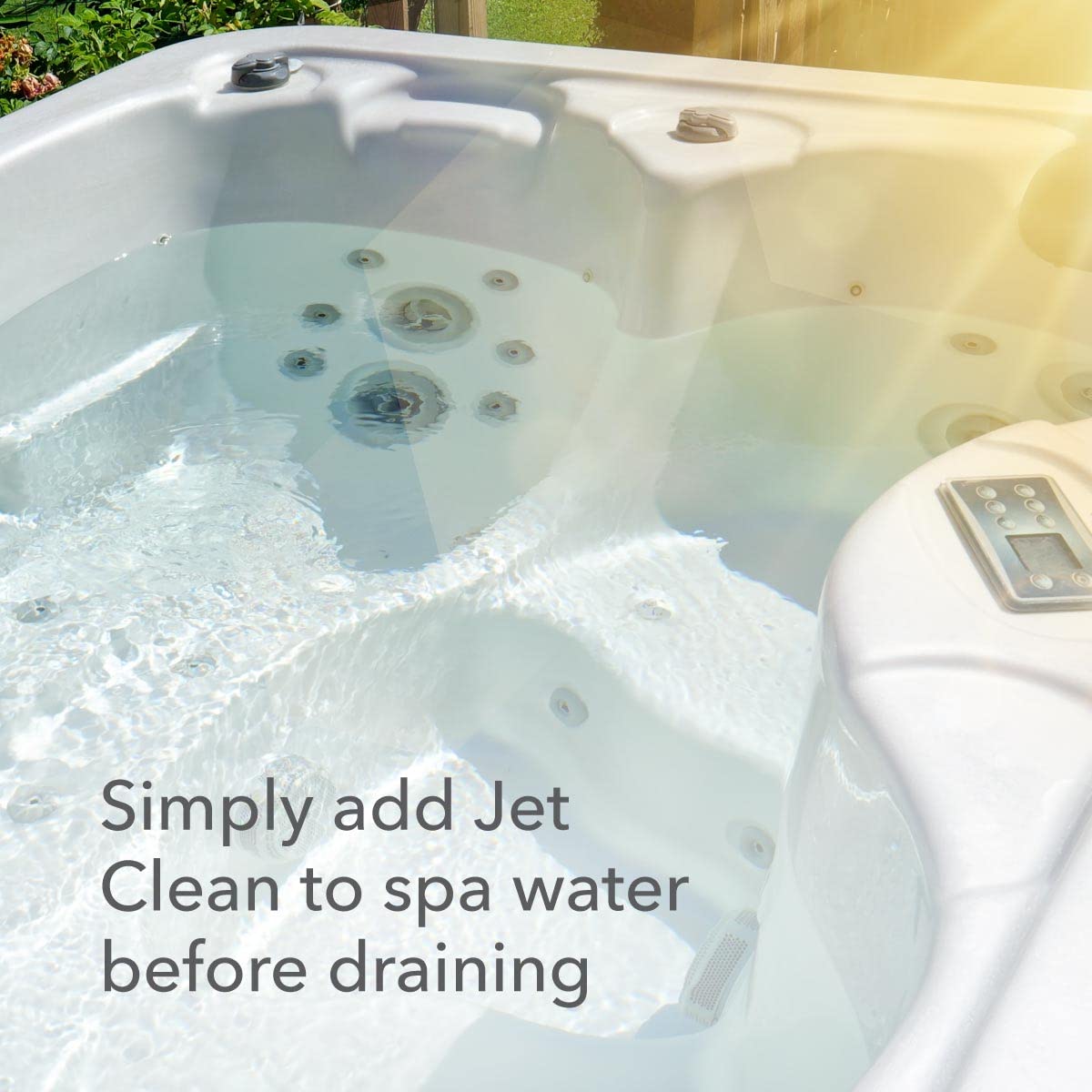 Leisure Time 45450A Jet Clean Spa Cleaner for Spas and Hot Tubs, 1-Pint