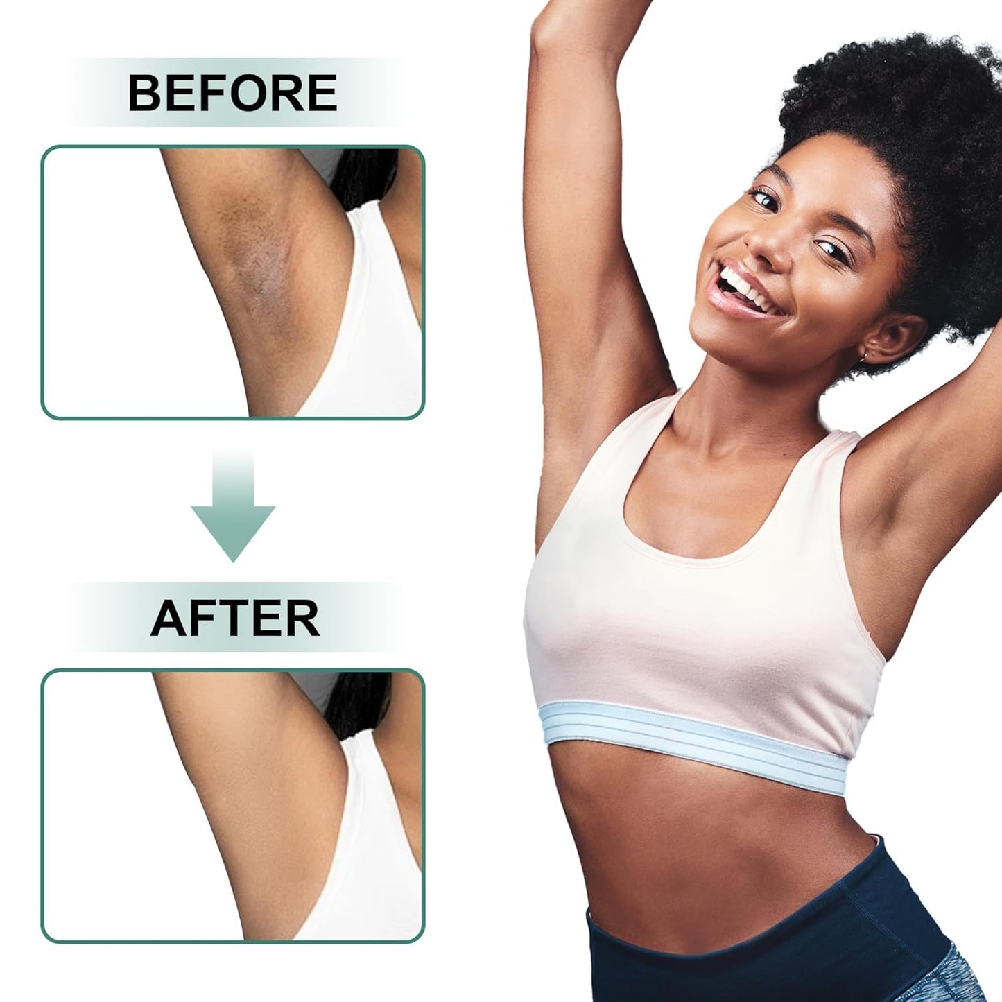 Skin Bleaching Cream Skin Lightening for Body Intimate Areas, Private Parts, Underarm, Knees, Elbows, Inner Thigh, Bikini Area, Whitening Cream Dark Spot Remover For Intimate Areas (1.7FL OZ)