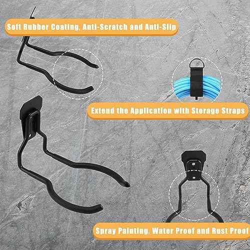 Power Tool Hanger, Garage Wall Hooks, Utility Hooks for Garage Tool Organizers and Storage (4 Pack), WEH01