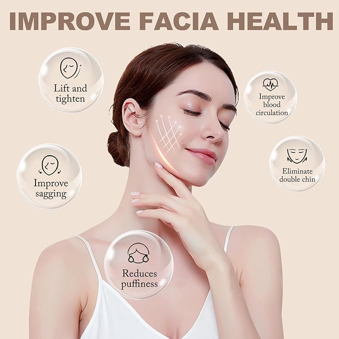 New Lymphatic Contour Face Brush, Lymphatic Drainage Massager for Face,Reduces Puffiness & Restores Definition,100% Gentle & Soft on Skin,Ergonomically Designed and Relieve Fatigue (2 Pcs)