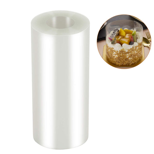 Cake Collars 8 x 394inch (5.9 mil thick) Transparent Acetate Sheets Rolls for Baking Surrounding Edge Decorating