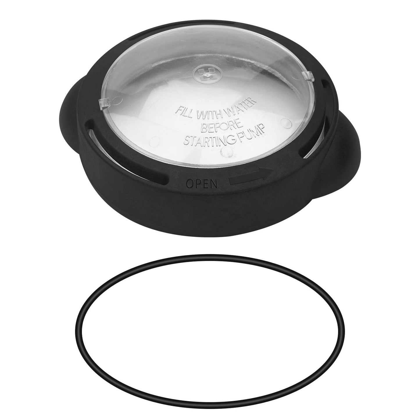 URYKEC SPX5500D Strainer Cover, SPX5500D Pump Lid Replacement with O-Ring, for Hayward Power Flo Matrix SP1590 Pump Series, Black