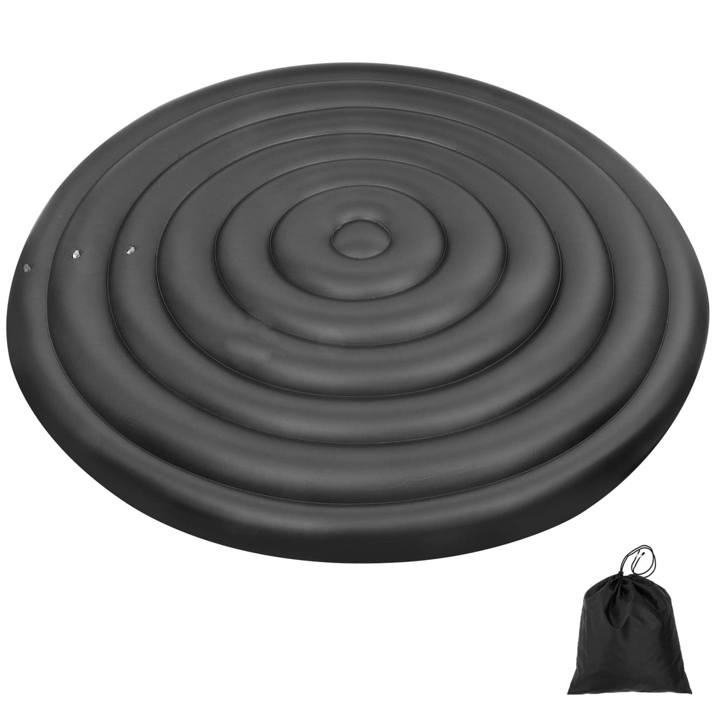 Inflatable Hot Tub Cover Round Replacement All Saluspa Intex Spa Covers Insert One Size Fits All Insulated Thermal Energy Saving Hot Tub Lid Round Replacement Used for Rain-Proof Snow-Proof spa Cover