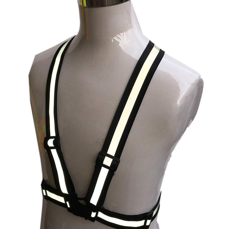 zojo Kids Reflective Safety Vest 2pcs | Lightweight, Adjustable | for Boys & Girls Skating, walking dog, Horse Riding