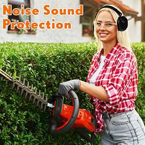 Yunsailing Noise Reduction Headphones NRR 28dB Hearing Protection Ear Muffs Protection Headphones for Shooting Construction
