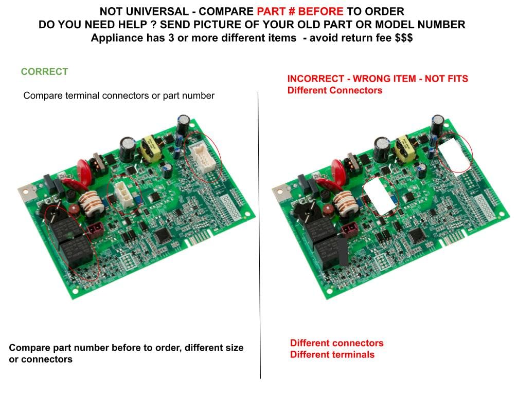 GSPUSA WD21X32165 CKD32165 X compatible with GE Dishwasher Configured Service Machine Control fits old number WD21X32165