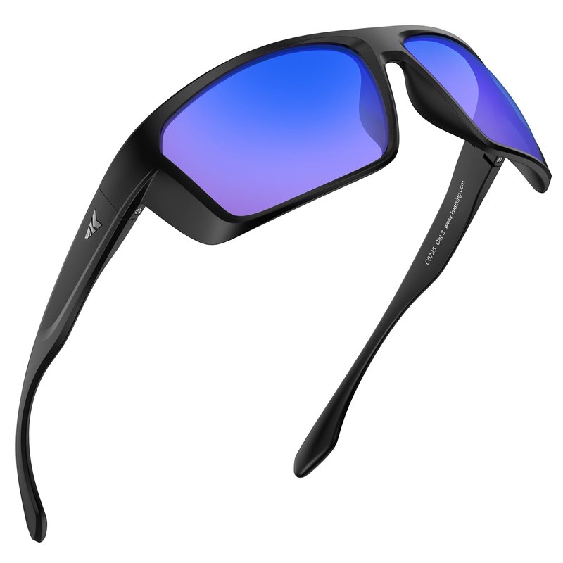 KastKing Huzzah Polarized Sport Sunglasses for Men and Women, Ideal for Driving Fishing Cycling and Running,UV Protection