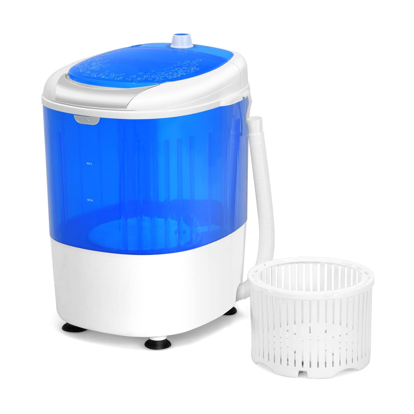 Giantex Portable Washing Machine, Mini Washer and Spinner Combo, 5.5lbs Washing Capacity, Semi-automatic Compact Laundry Machine for Apartment Dorm RV