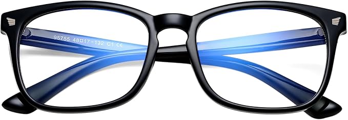 Hycredi Kids Blue Light Blocking Glasses for Boys & Girls ?€? Reduce Eye Strain from Screens, Computer, Gaming, TV & Phone