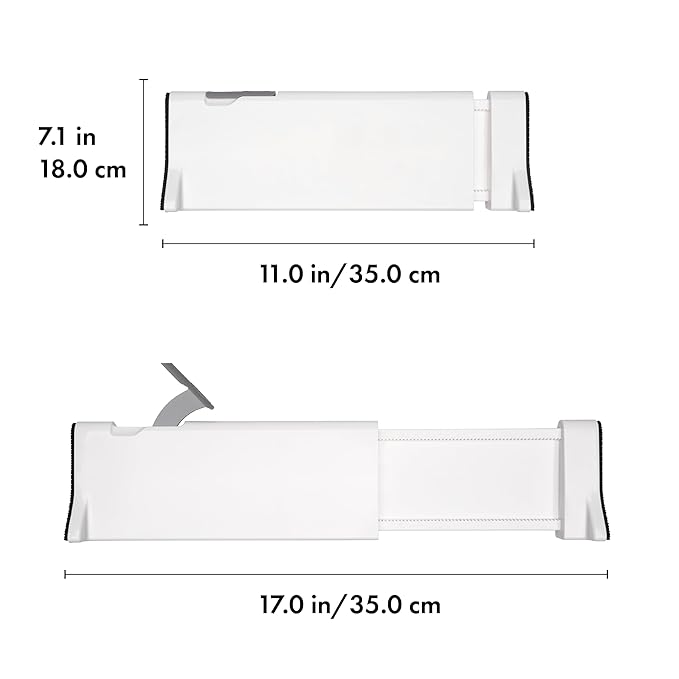 OXO Tot Expandable Dresser Drawer Divider - 2 Pack