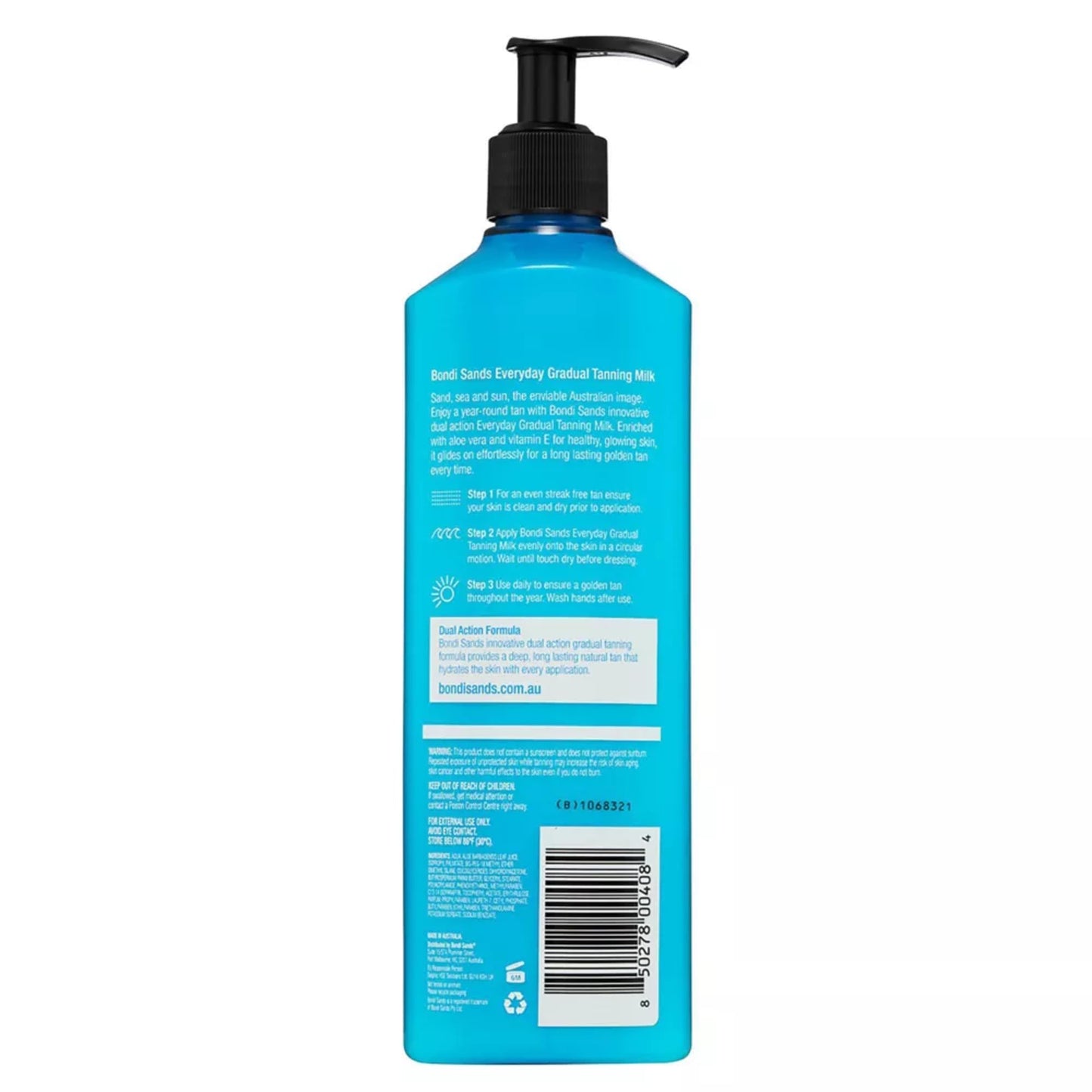 Bondi Sands Everyday Gradual Tanning Milk, 3.4 Fl Oz