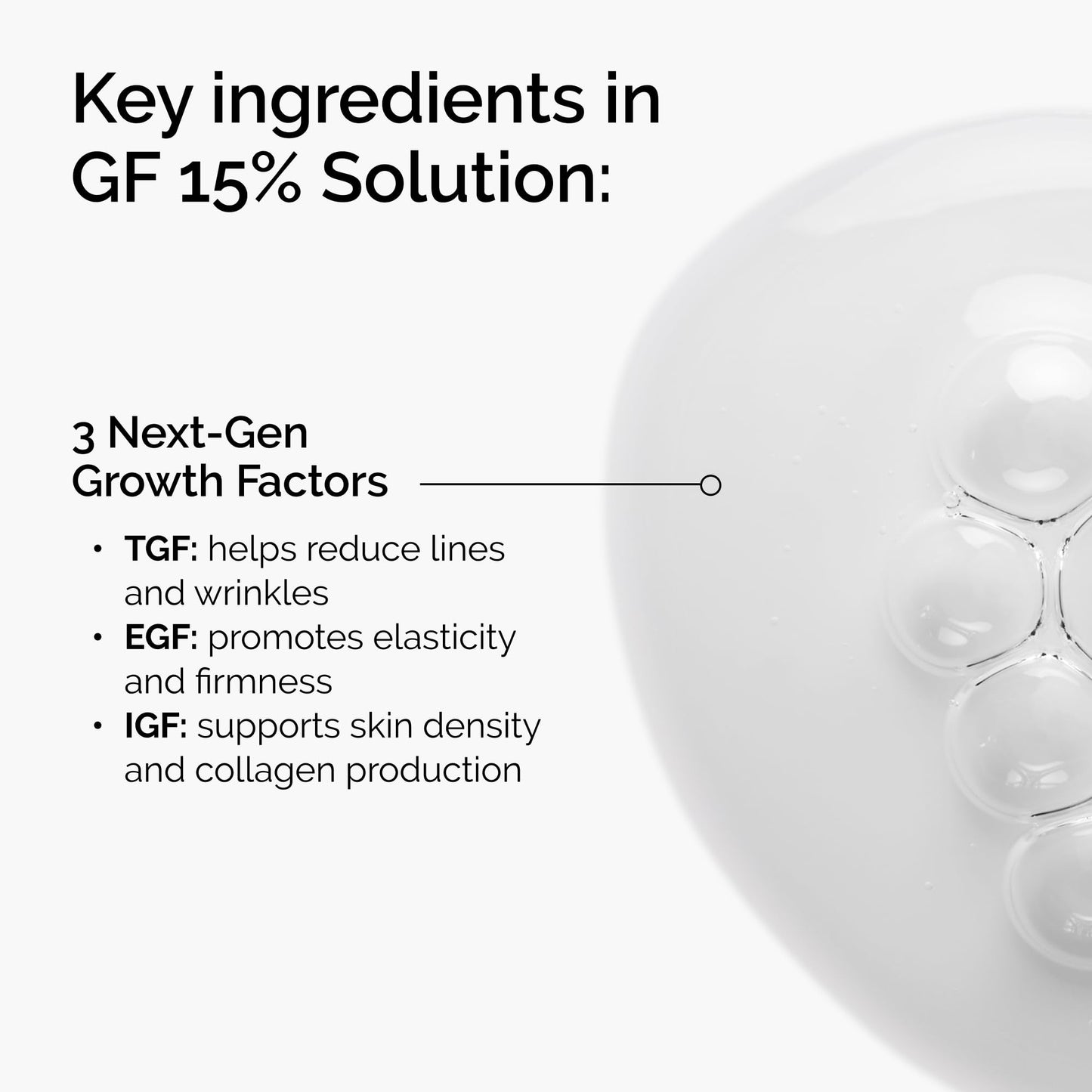The Ordinary GF 15% Solution, Anti-Aging Formula for Visible Skin & Wrinkle Repair, 1 Fl Oz