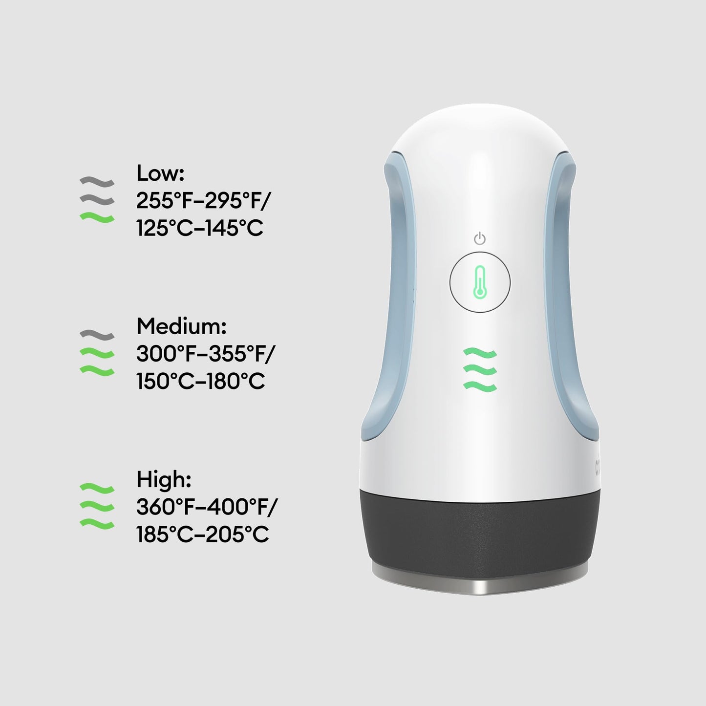 Cricut EasyPress Mini Heat Press - for Pressing Small Objects Like Shoes, Stuffed Animals, Hats & More - 3 Heat Settings & Precision Tip - Ceramic-Coated Heat Plate - Compact & Lightweight - Zen Blue