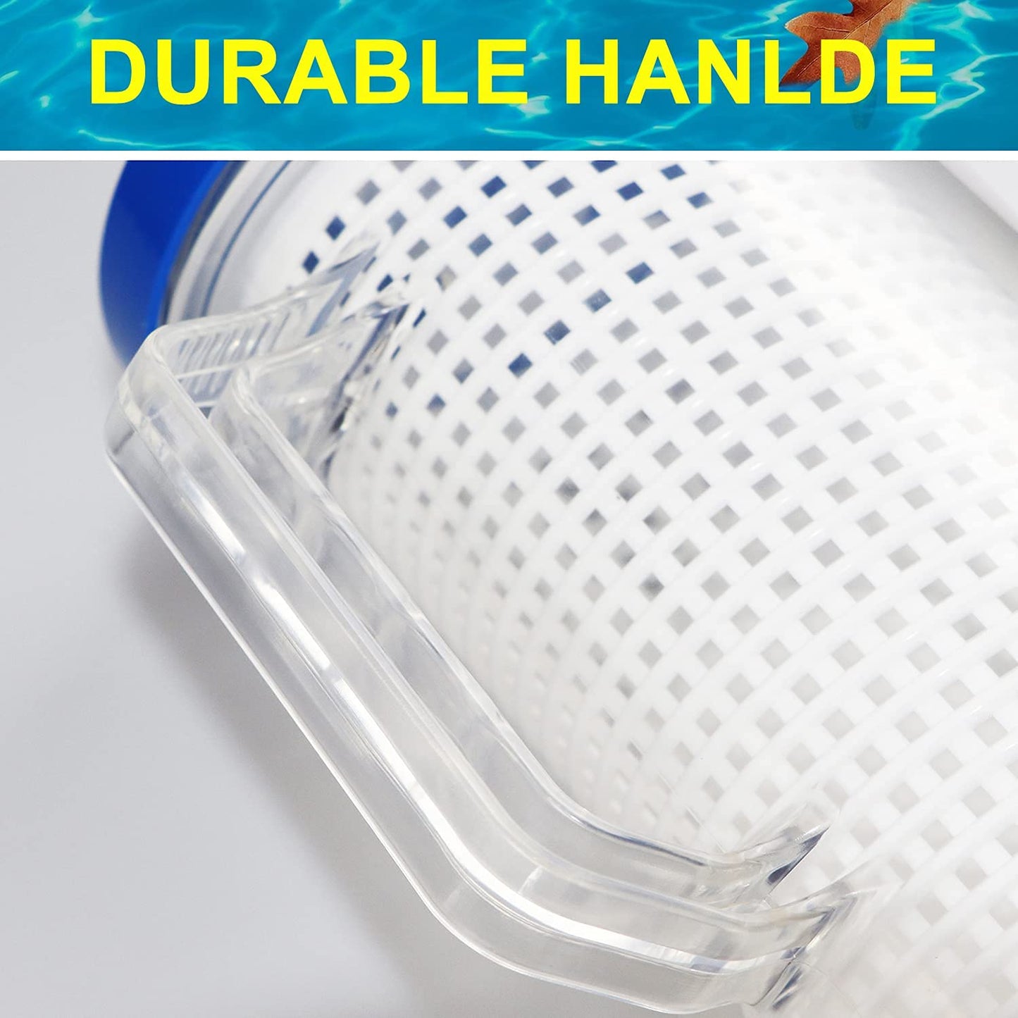 Large Pool Leaf Catcher,Leaf Canister for Pool Vacuum, in-line Pool Filter Canister with Mesh Basket, Compatible with Hayward Automatic & Manual Suction Pool Cleaners