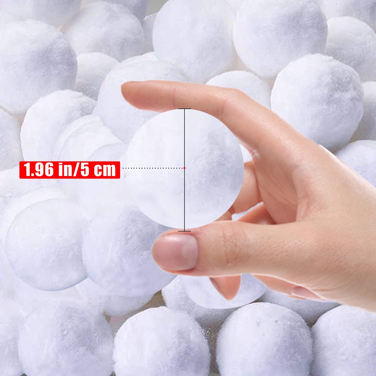 SETHVILL 1.54 lbs Pool Filter Balls for Sand Filter, Eco-Friendly Reusable Pool Fiber Filter Balls Replace Pool Filter Sand, Pool Filter Media Balls for Swimming Pool (Equals 50 lbs Pool Filter Sand)