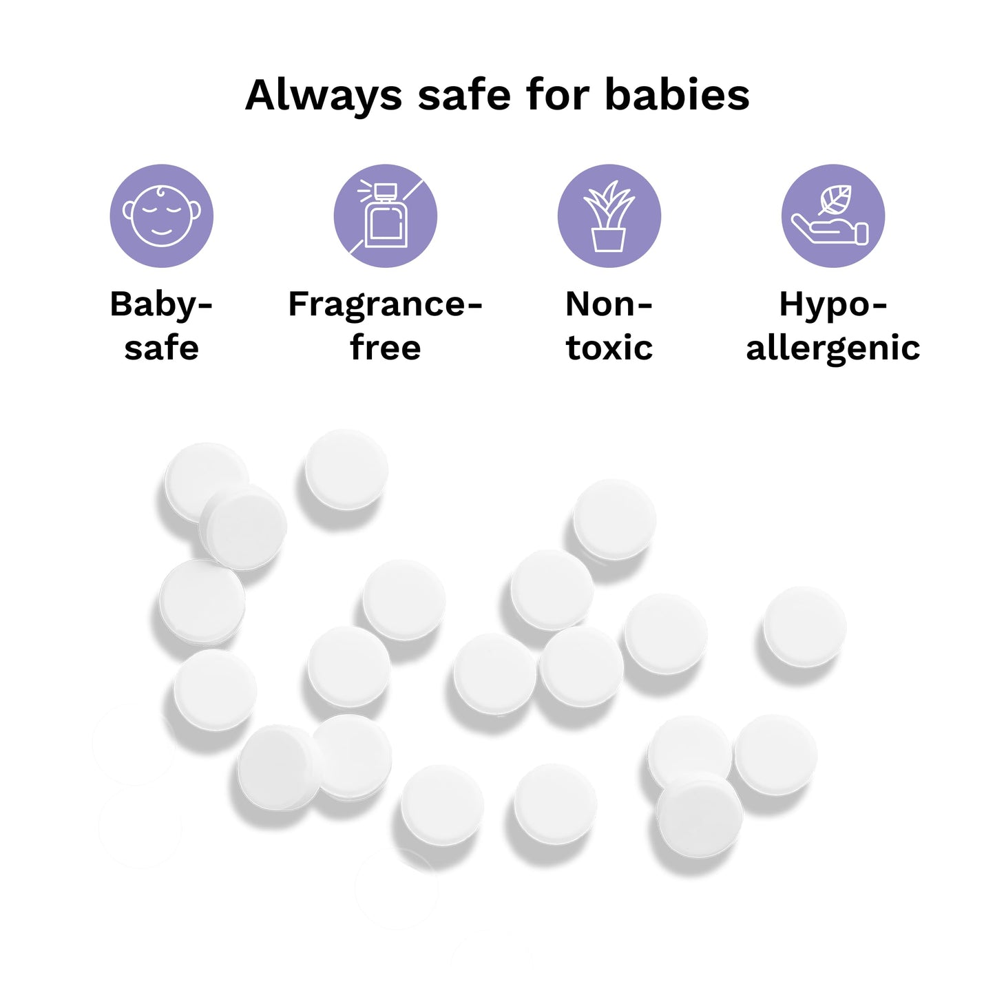 Baby Brezza Descaling Tablets - Compatible with Bottle Washer Pro and All Brands of Baby Bottle Washer Appliances