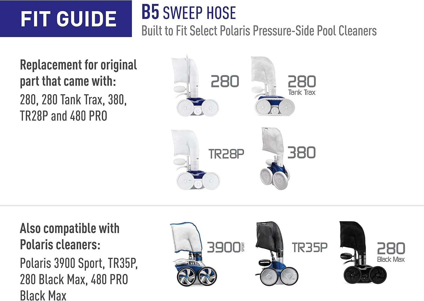 Polaris Sweep Hose Complete