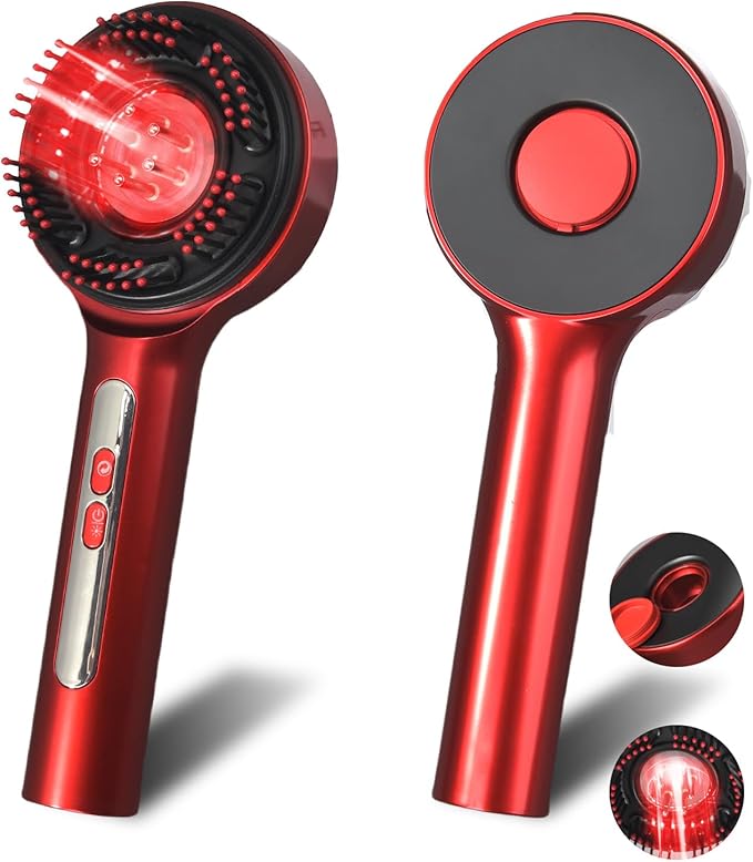 Hair Oil Applicator Scalp Massager Hair Growth Oil Massager for Scalp Growth Wand 3 in 1，Ideal Gift Choice for Women Men Family Friends