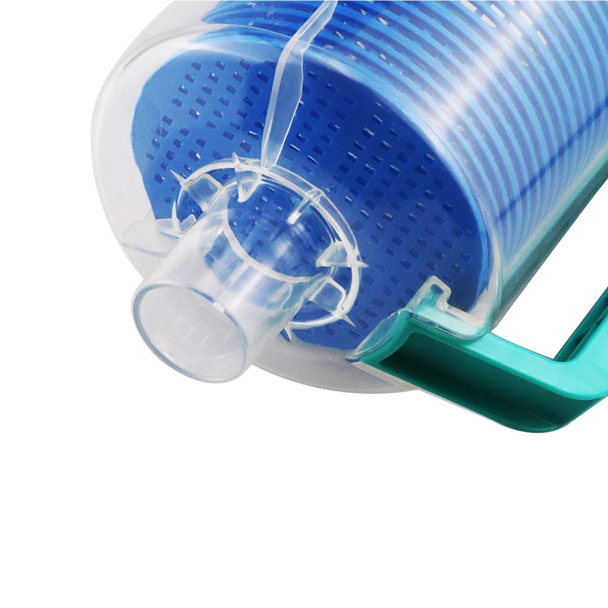 BeadChica Pool Leaf Canister Catcher for Pool Vacuum with Mesh Basket, in-line Leaf Catcher for Swimming Pool Cleaner, Fits Suction Manual & Automatic Pool Cleaners