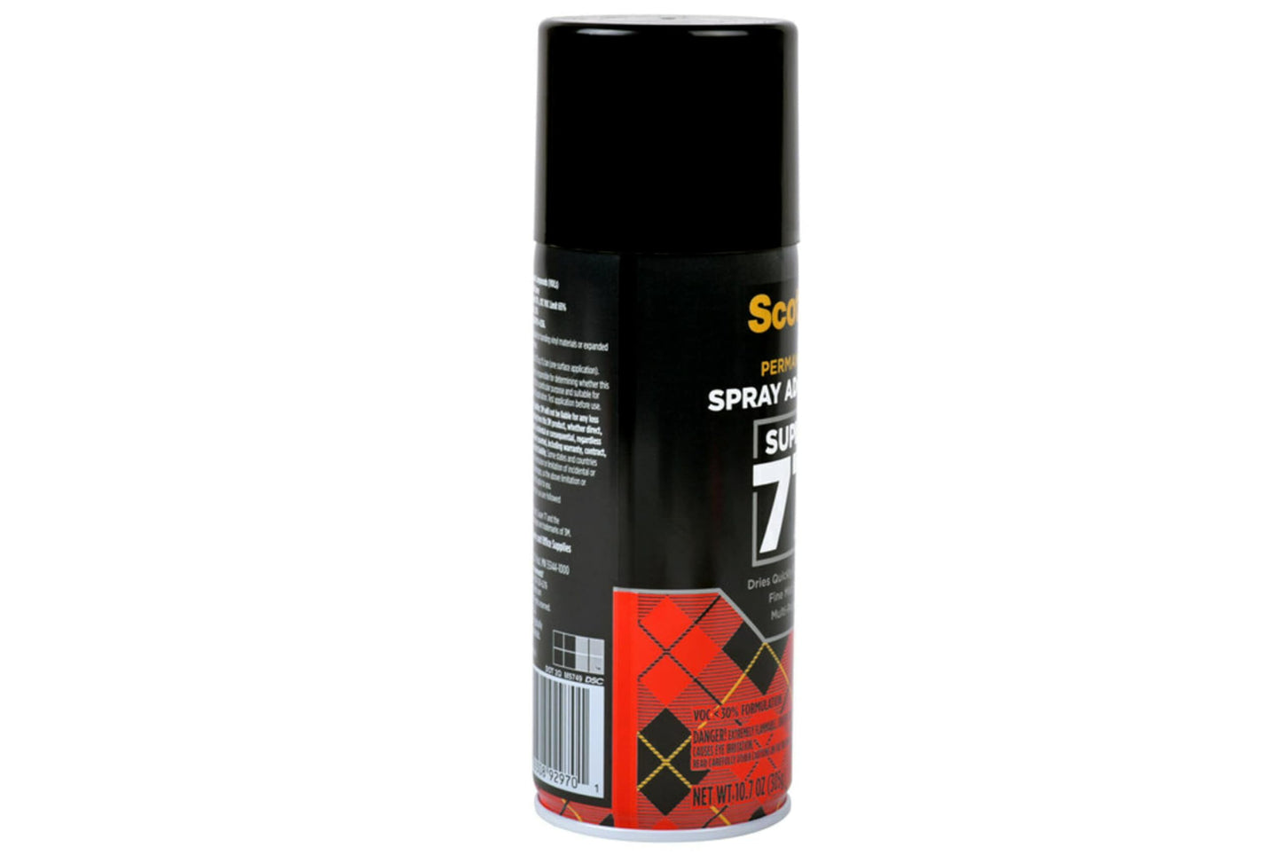 Scotch Super 77 Multipurpose Adhesive Spray, Bonds to Fabric, Cardboard, Plastic, Metal, Wood, Felt, and More, 10.7 Ounces (7716) - 4 Pack