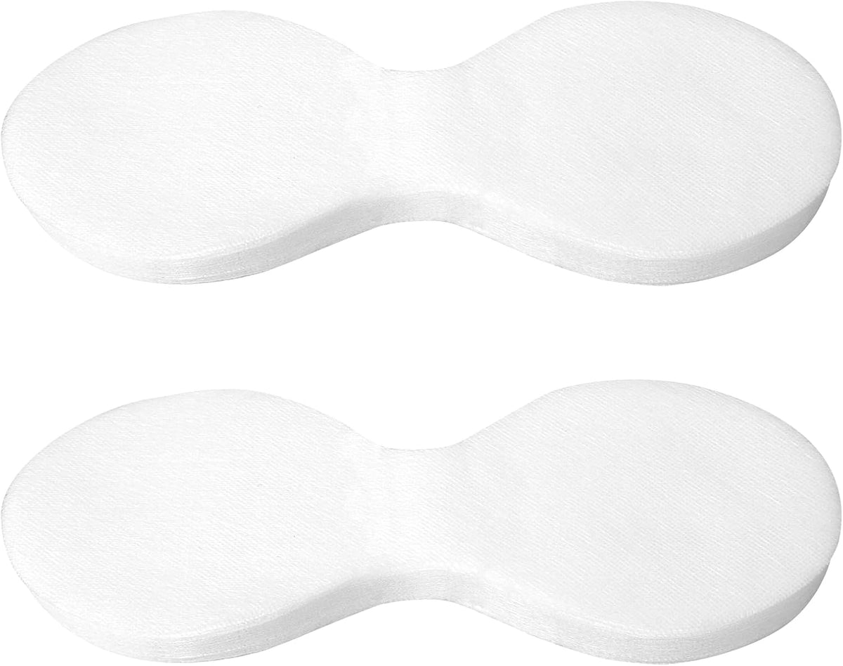 200 Sheets Disposable Eye Mask Paper, Natural Silk Eye Care Patches Paper, Facial Eye Covers Spa Cotton Paper, DIY Clear Eye Mask Paper Beauty Sheets for Cosmetic Facial Sheet Eye Paper