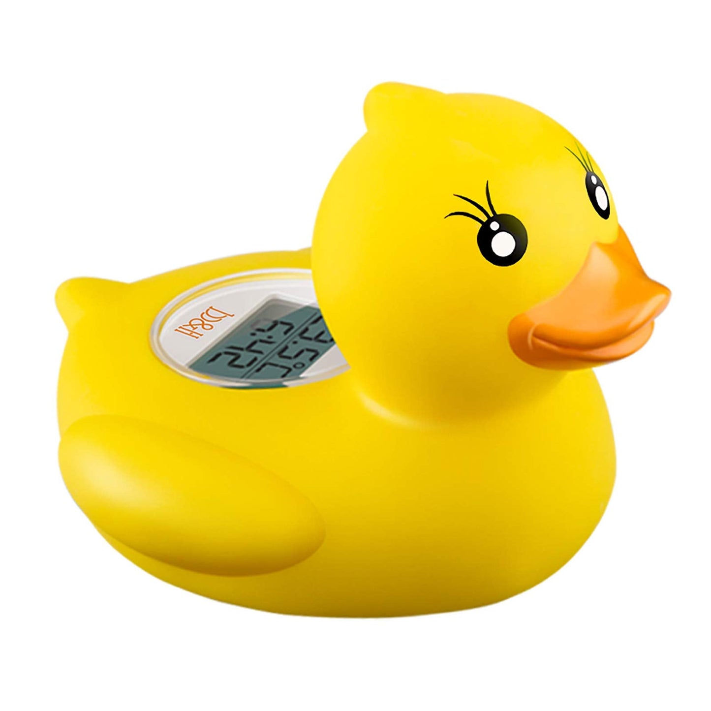 b&h Baby Bath Thermometer, The Infant Bath Floating Toy Safety Temperature Water Thermometer, Baby Bath Essentials (Lady Duck)