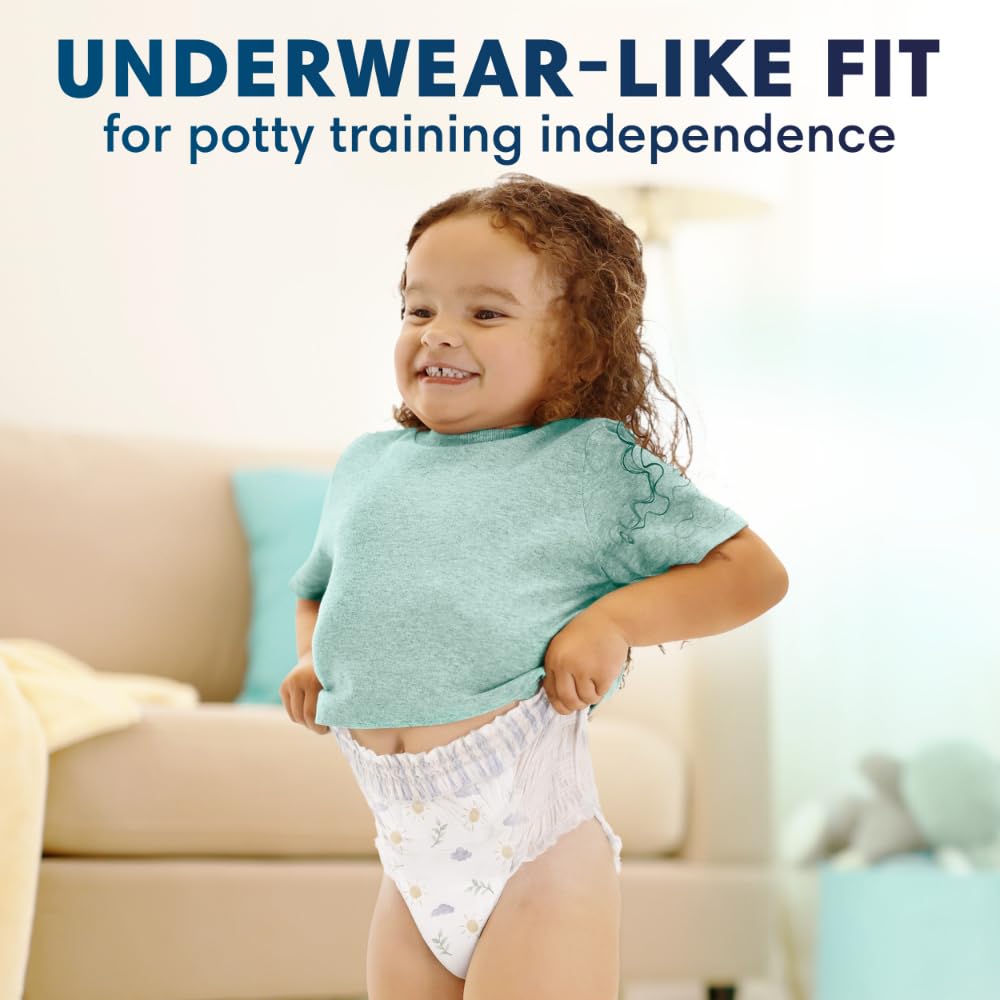 Pampers Pure Protection Training Underwear, Unisex, Size 2T3T, 100 Count, Premium, Hypoallergenic, Soft, Absorbent