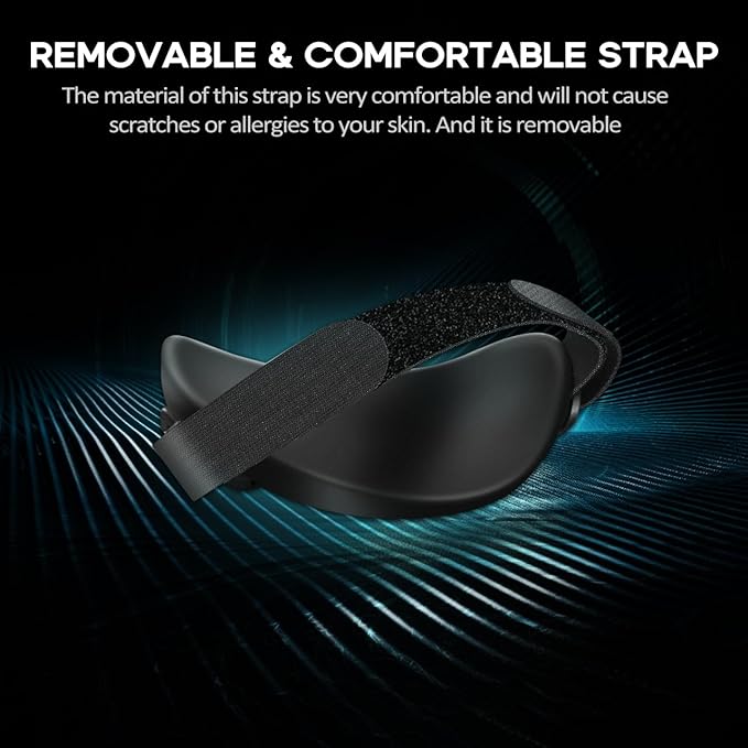 JIKIOU Advanced Ergonomic Right-Handed Gaming Wrist Rest for Mouse - Superior Support for Serious Gamers - Anti-Fatigue, Smooth Glide 2 Pack Right