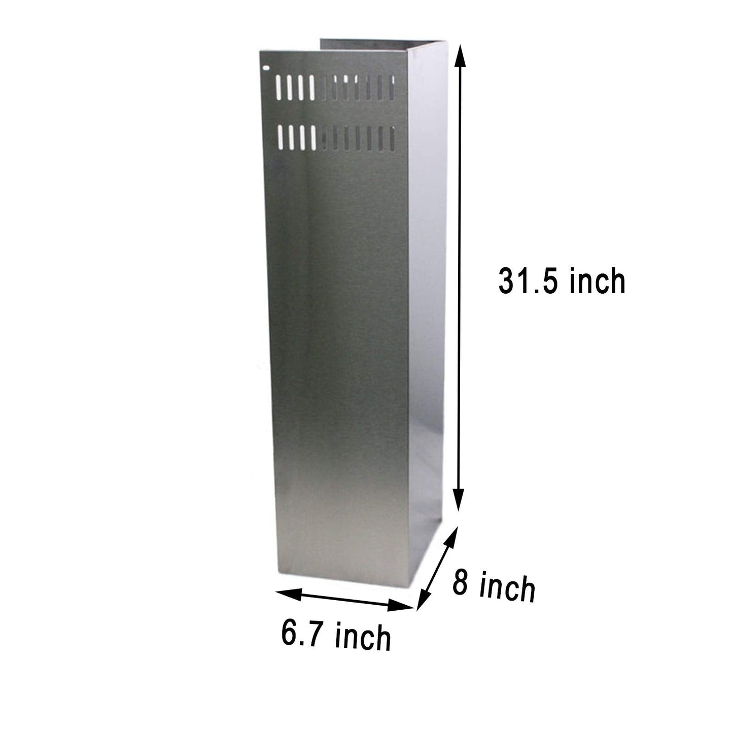Range Hood Stainless Steel Chimney Extension for Tieasy Range Hood TD1775 TD1075（Upper Piece)