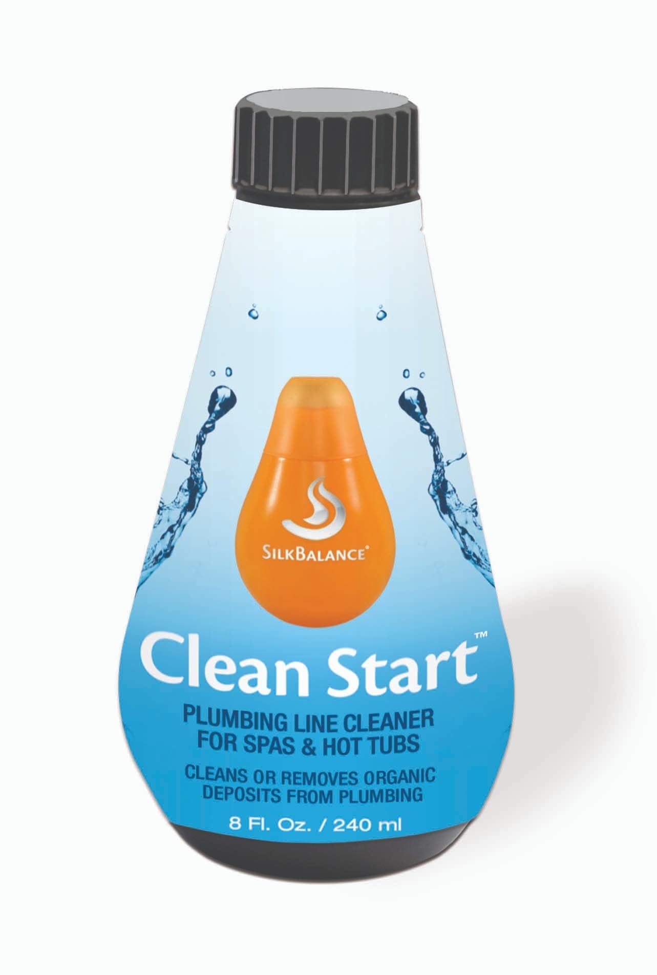 Clean Start by SilkBalance - Powerful Yet Gentle Hot Tub and Plumbing Line Flush