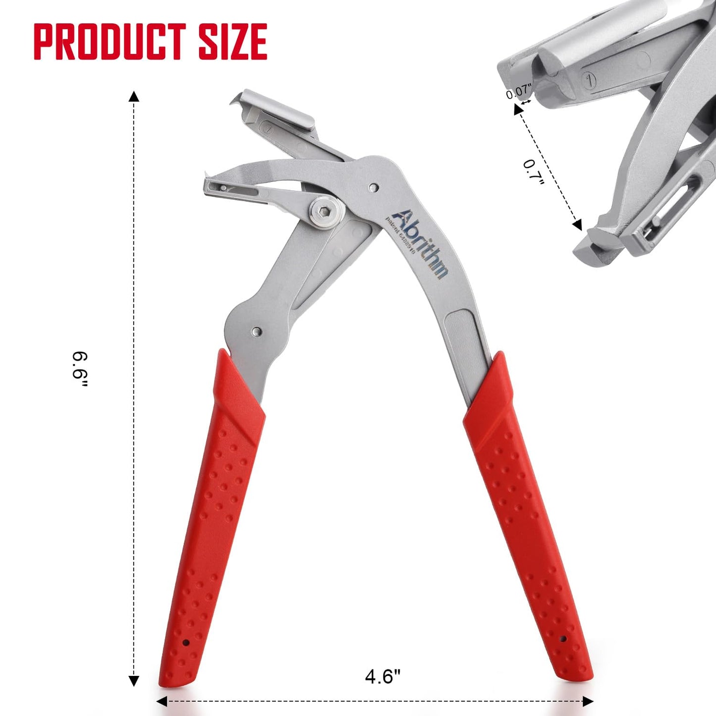 Car Clip Pliers, Panel Clip Removal Pliers, Professional Plastic Fastener Removal Tool for Removing Automotive Fasteners Clips Without Damage