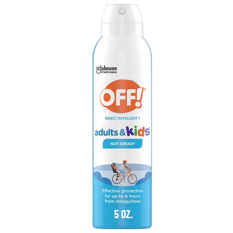 OFF! Insect Repellent Aerosol for Adults & Kids, Fragrance-Free Picaridin Bug Spray for Everyday DEET-Free Protection from Mosquitoes and Ticks, 5 oz
