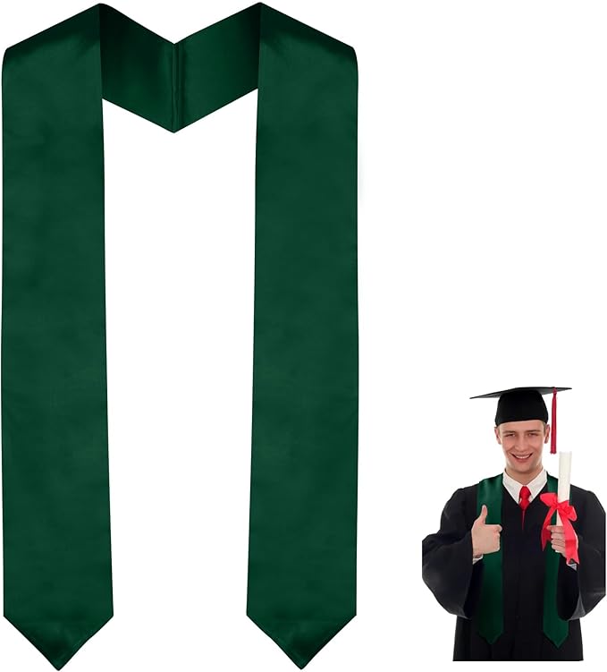 Graduation Stole Graduation Sash Unisex Adults Class of 70'' Stoles for Academic and Choral Ceremony
