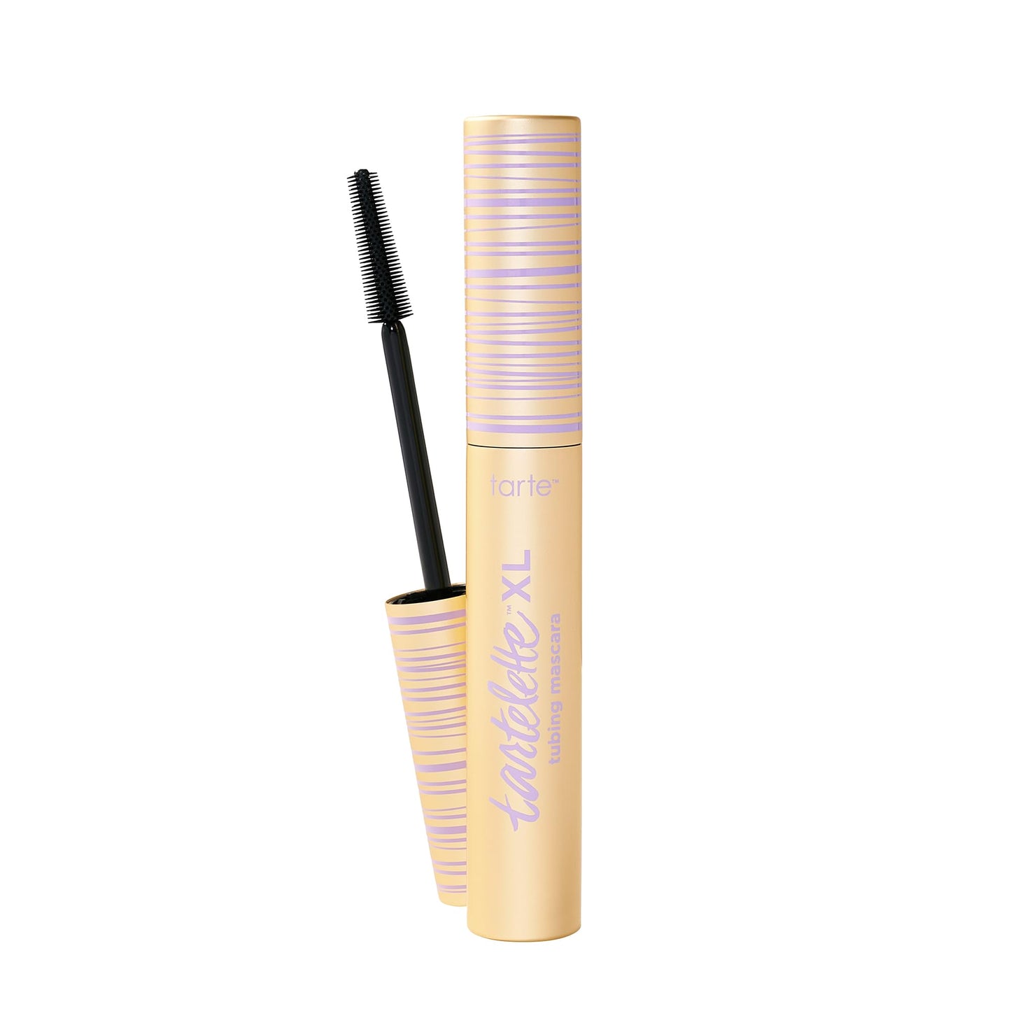 tarte tartelette XL tubing mascara – Lash Extensions in a Tube with Peptide, Extra-Bold Buildable Length & Volume, Smudge-Proof Longwear, Easy-to-Remove, Vegan & Cruelty-Free, full size, black