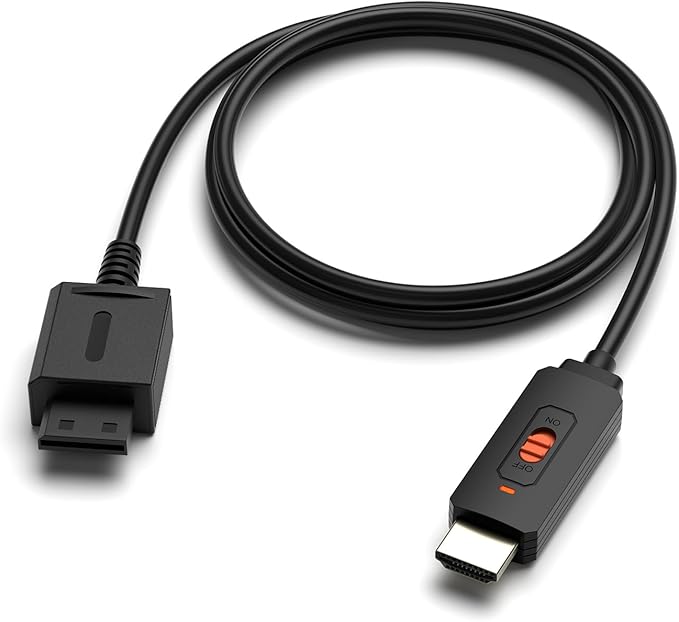 Arector Wii to HDMI Adapter Cable for Full HD Device, Wii Converter Supports All Wii Display Modes 720P HDMI Output, Compatible with wii U HDTV, Monitor — Plug & Play