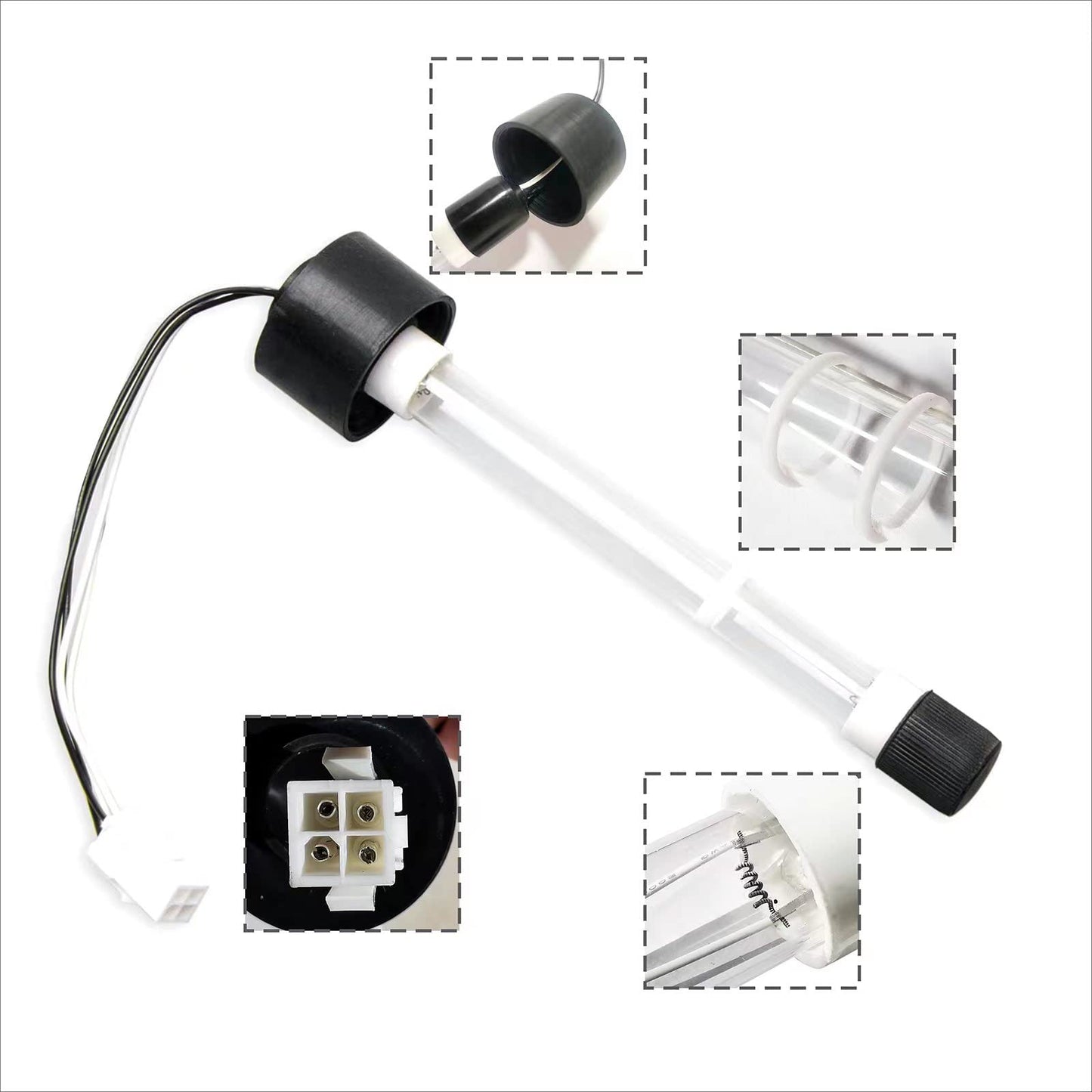Konideke Compatible Sundancee-Spas Replacement Clearr-Rayy XL Bulb 6472-841 Compatible for Jacuzzii Spas J-200 J-300 J-400