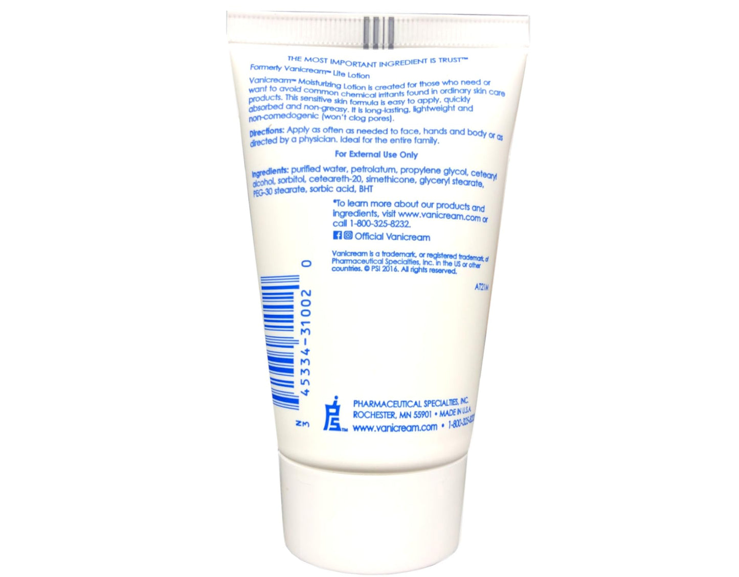 Vanicream Moisturizing Lotion | For Sensitive Skin | 2 Ounce (Pack of 12)