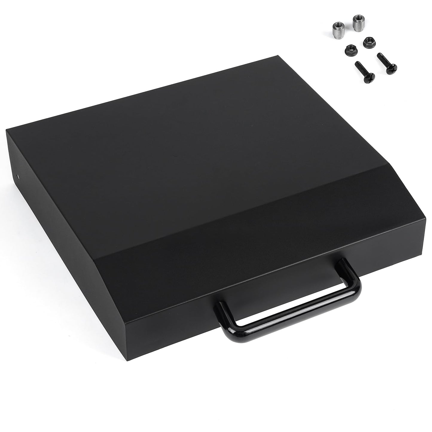 Stanbroil Hard Cover Hood for Blackstone 17" Table Top Griddle with Rear Grease System, Hinged Lid Hard Top Lid with Handle, Black