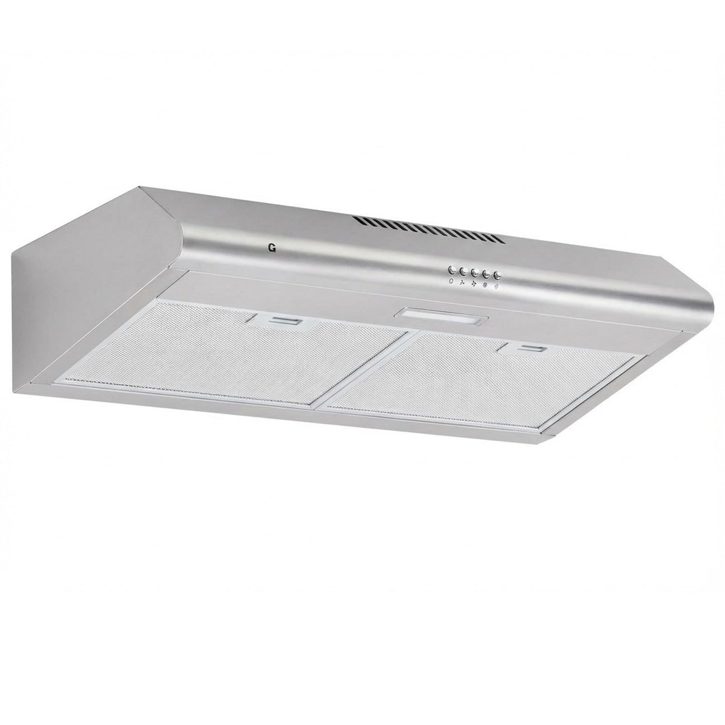 30 Inch Under Cabinet Range Hood â Stainless Steel Stove Vent Hood, 750 CFM Mechanical Control, 3-Speed Exhaust Fan, LED Lighting, Reusable Baffle Filters â 110V US Standard