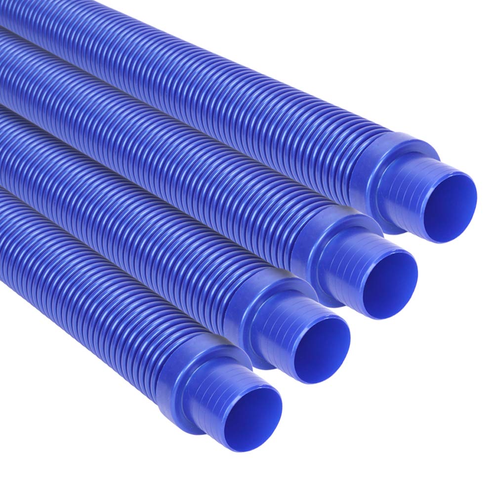 VINGLI Pool Vacuum Hose, Perfect Pool Vacuum Extension/Replacement, 4 Section Hoses for Pool/Spa Cleaners(13 Feet)