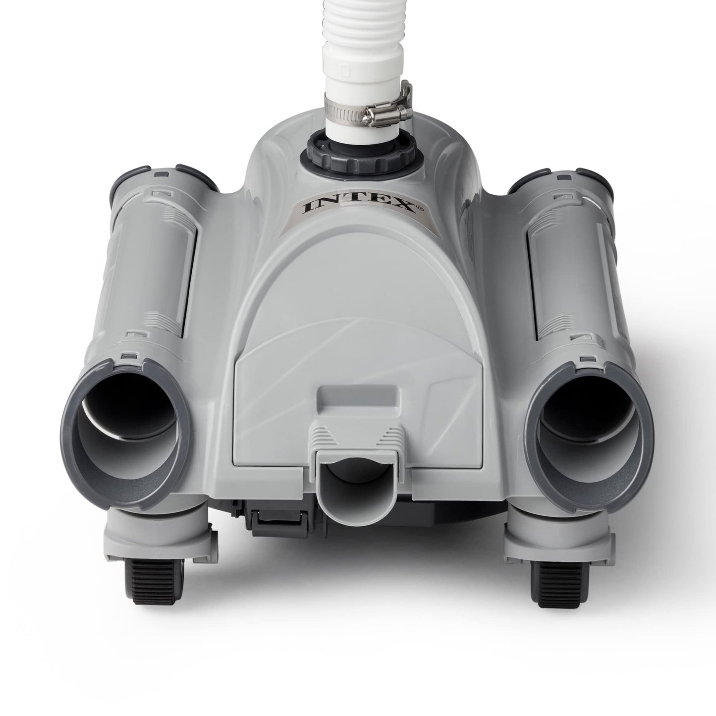 Intex 28001E Above Ground Pool Automatic Pool Cleaner Pressure Side Vacuum Cleaner with 24 Foot 7 Inch Hose for Intex Pools Only w/ a 1.5 Inch Fitting