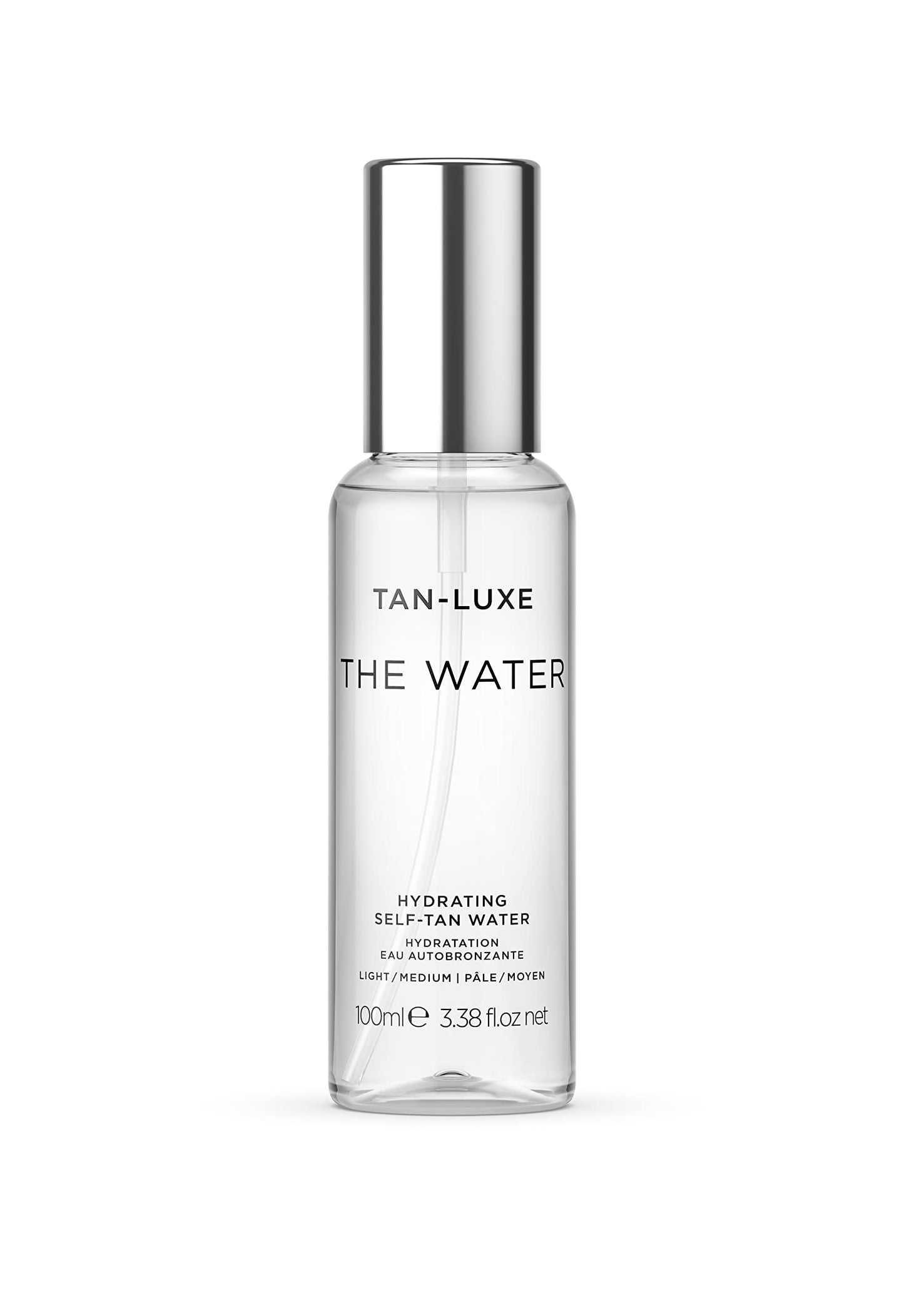TAN-LUXE The Water Mini - Hydrating Self-Tan Water, 100ml - Cruelty & Toxin Free - Light/Mediumâ¦