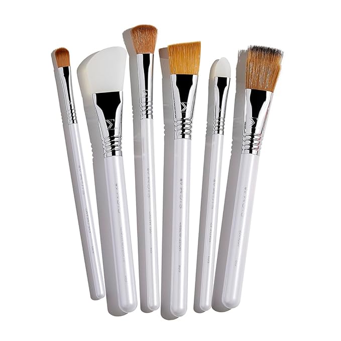 Sigma Beauty Skincare Brush Set Ã¢ÂÂ Skincare Brushes for Applying Skincare Products to Face and Skin, Includes 6 Skincare Tools for Masks, Creams, Gels, and Serums (6 Pcs)