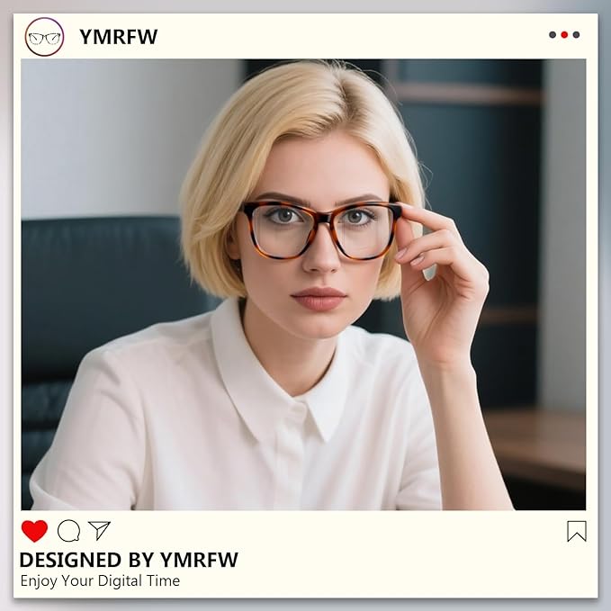 Retro Blue Light Blocking Glasses for Women Men Classic Style Computer TV Eyeglasses Anti Eyestrain