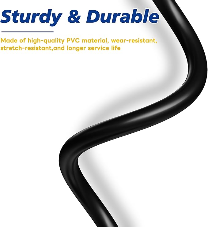 Lonlonty M8 Cable 4 Pin 6.5Ft/2M Female A Coding Circular Connector Cable Shielded IP67 Waterproof Single End A Code