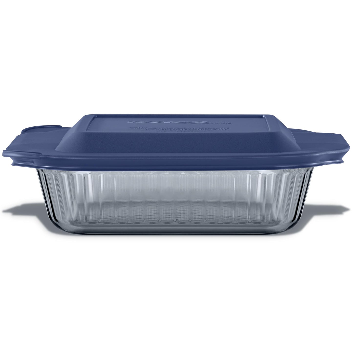 Pyrex Colors Tinted (8x8) Glass Baking Dish with BPA-Free Lid, Oblong Bakeware Glass Pan For Casserole & Lasagna, Dishwasher, Freezer, Microwave and Pre-Heated Oven Safe, Smoke