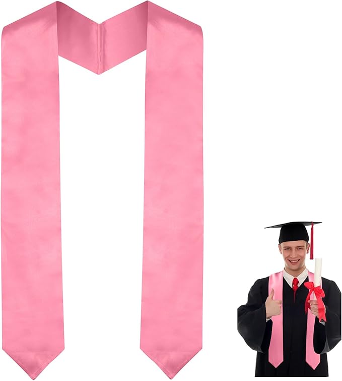 Graduation Stole Graduation Sash Unisex Adults Class of 70'' Stoles for Academic and Choral Ceremony