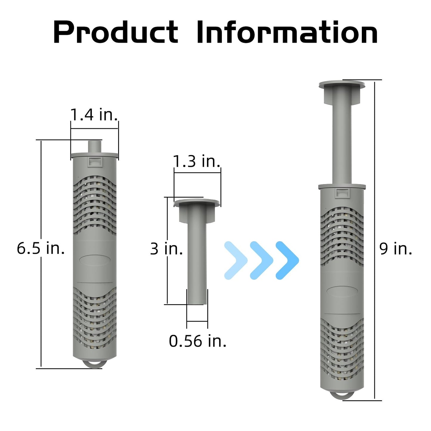 ROYOR Hot Tub Silver Ion Cartridge - Spa Mineral Sticks for Hot Tub, Spa Silver Ion Cartridge, 2 Pack