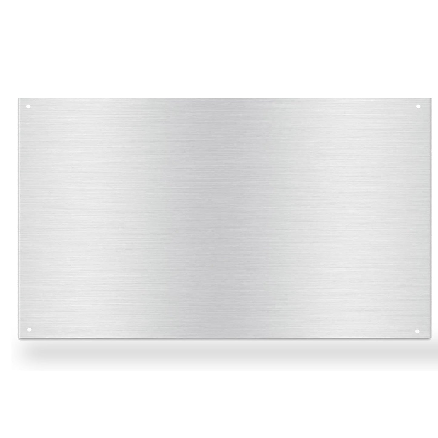 12" By 30" Stove Backsplash Splatter Guard Range Hood Back splash Wall Shield Metal Panel, Easy Clean and Install, Stainless Steel (12" x 30")